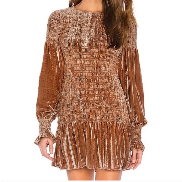loveshackfancy velvet dress